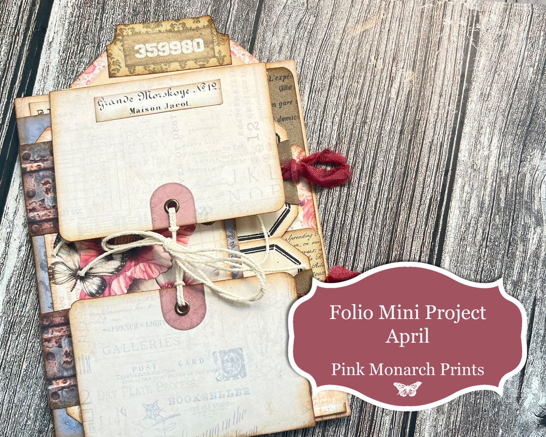 April Mini Project, Folio, Floral, Digital, From April Subscription ...
