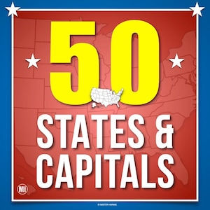 50 Staaten und Hauptstädte Aktivitäten | Arbeitsblatt-Bundles | US Geographie Printable | Sozialkunde | Lernen zu Hause | Sofort Download