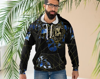 Mystical Zodiac - Aquarius All Over Print Pullover Hoodie