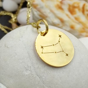 Dainty Gemini solid gold 14k, Constellation Necklace,Personalized Constellation,jewelry zodiac Pendant,Gemini zodiac Necklace,Gemini jewelry