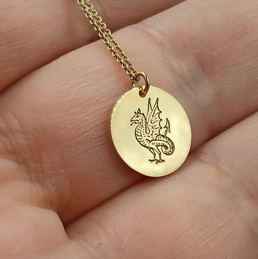 Jewelry Dragon Pendant Necklaces Dainty Dinosaur Necklaces 10pcs-N008