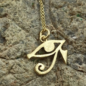 eye of ra necklace solid gold 14k,Egyptian Symbols necklace,necklace for gift,Egypti Eye of Ra,Eye Of Horus,Evil Eye Necklace,dainty eye ra.