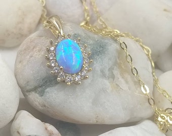 14k solid gold, turquoise jewelry, swarovski zircon, beautiful jewelry With turquoise, necklace for gift, dainty jewerly, gift for her,