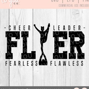 Cheer SVG, Cheerleading svg, Flyer svg, arquivo Cheer Cut, Cheerleader svg, Cheer Leader svg, Allstar Cheer SVG, All Star Cheerleading