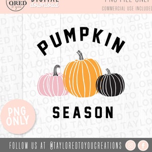 Kürbis Saison PNG - Halloween Kürbis Sublimation Design Download - Halloween PNG, Halloween Subdatei, Boho Sublimation, niedliche PNG Designs