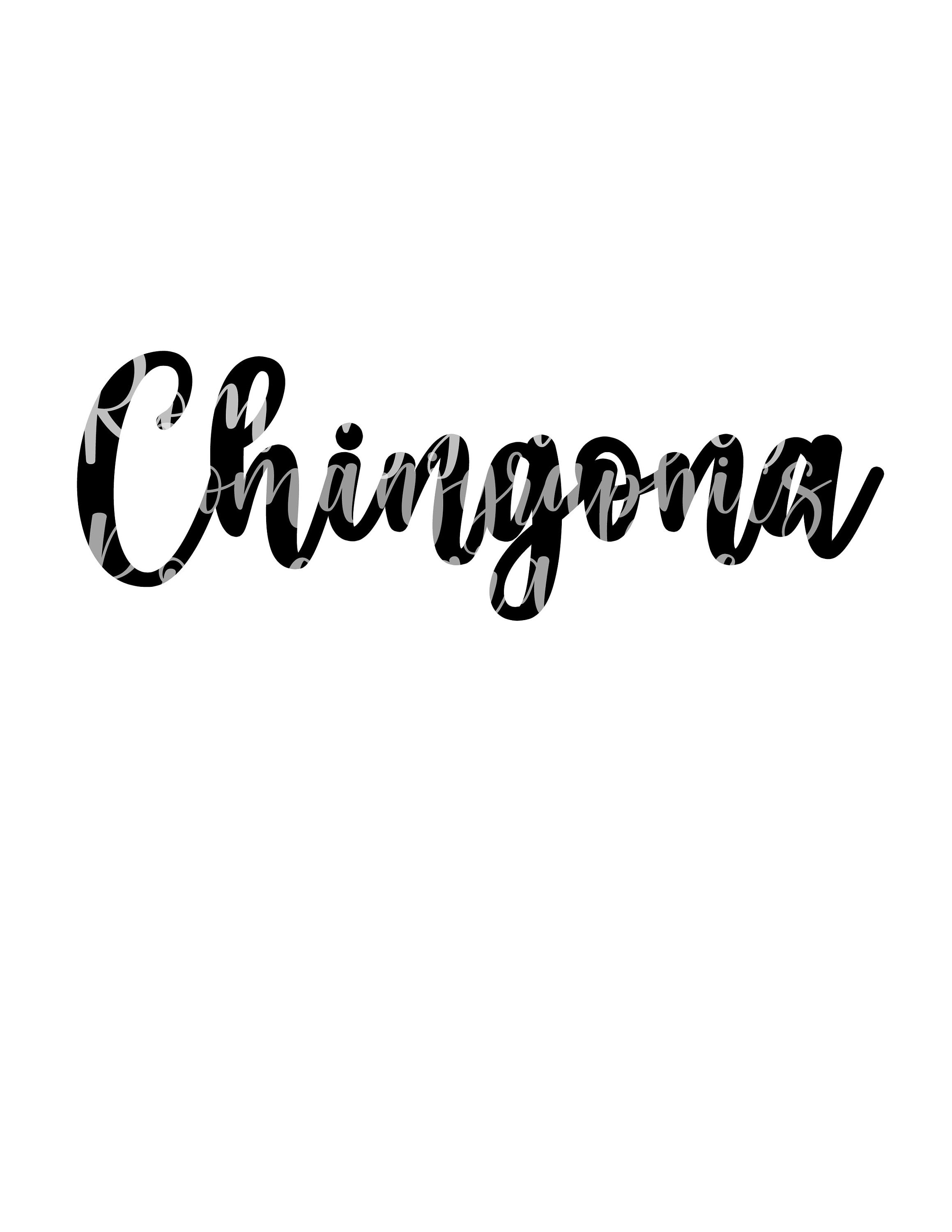 Chingona SVG Cricut Svg Silhouette Svg Chingona - Etsy