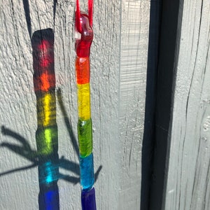 Sun catcher rainbow pendant