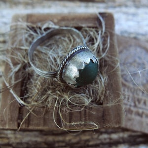 Gunuine medieval silver finger ring, large antique ring, circa 15th century, dig find, antique gemstone ring