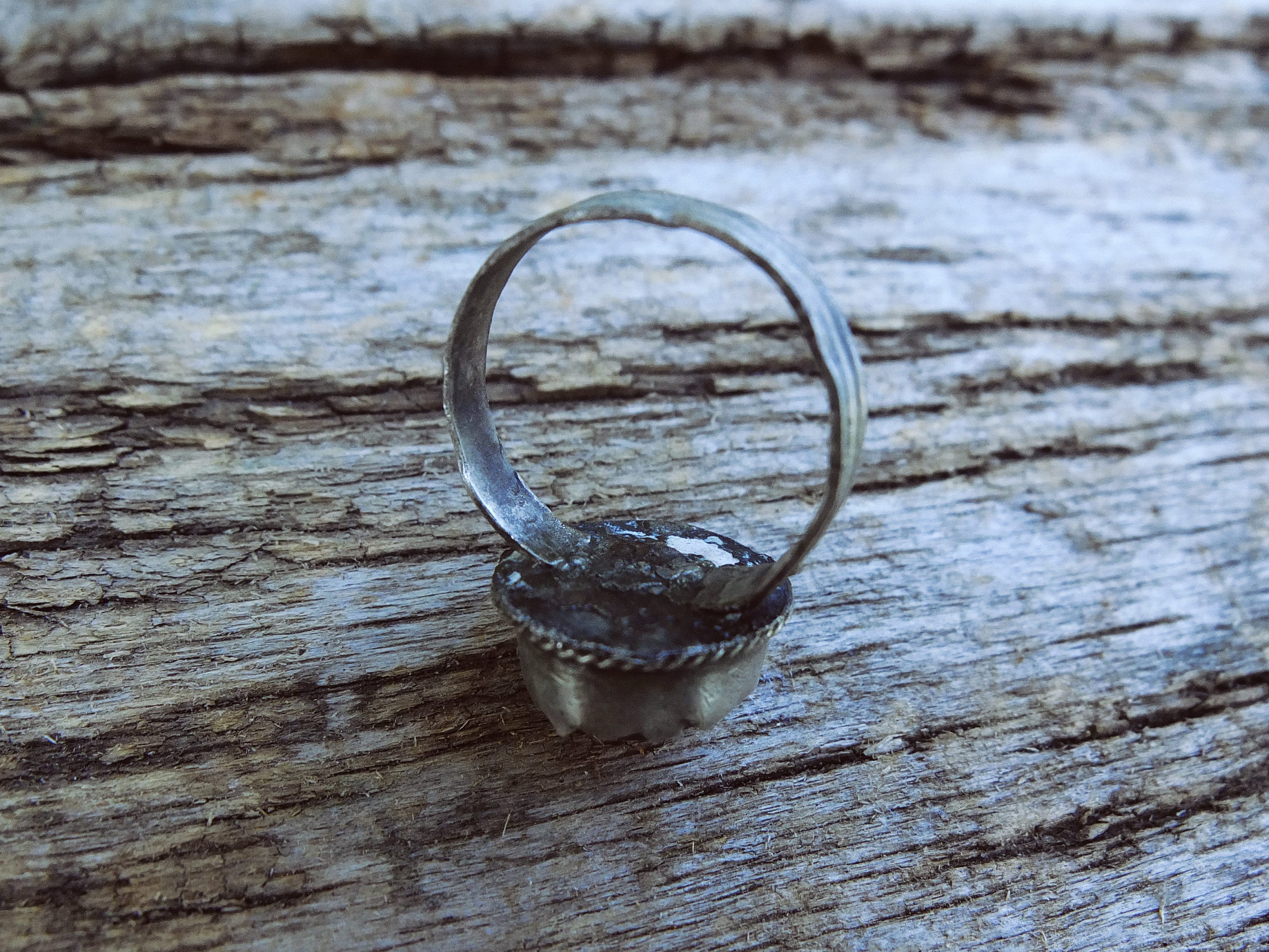 Gunuine Medieval Silver Finger Ring, Large Antique Ring, Circa 15th ...