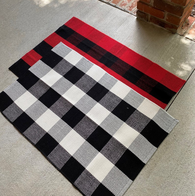 buffalo plaid rug 8x10