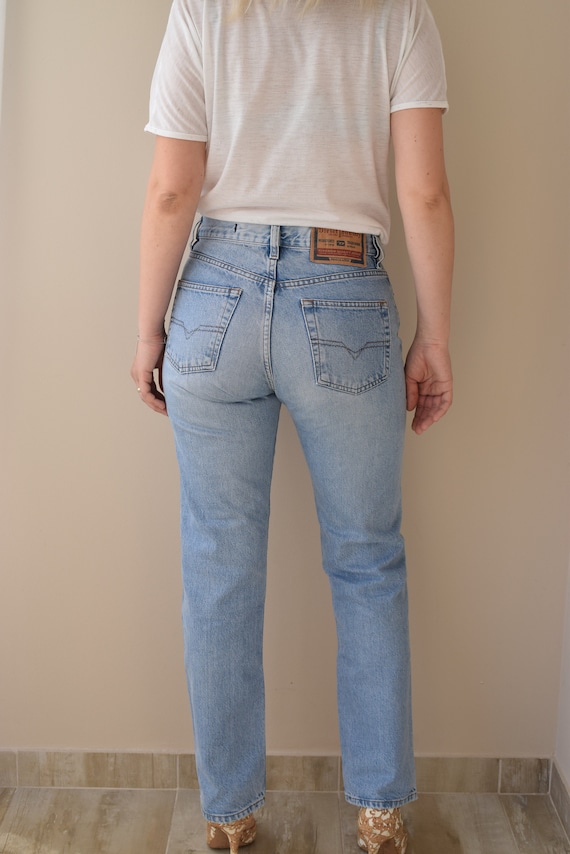 diesel high waist jeans