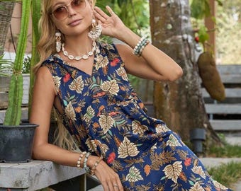 Boho style Kaftan, Women clothing Kimono Robe for women, Party Dress  for Festival,  Sleeveless Kaftan, Hooded Silk Kaftan long, Party wear