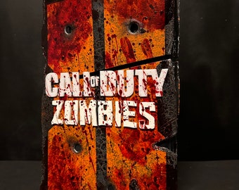 Custom painted PS5 Slim Plates “Call of Duty - Black Ops 2 Zombies” for Slim Disc and Slim Digital Edition