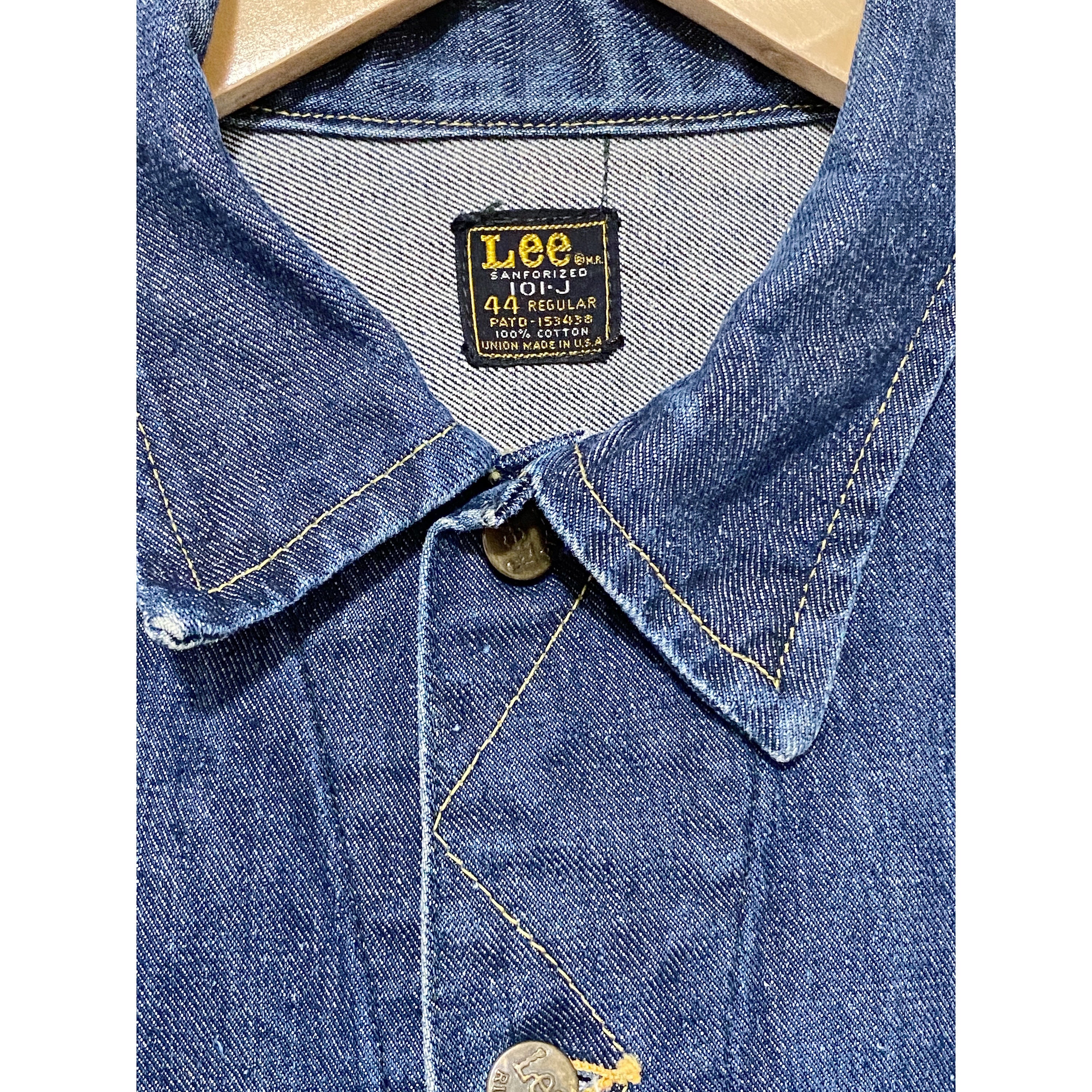 1950s Lee 101-J Denim Jacket - Etsy