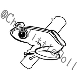 Coqui puertoricanischer Frosch, SVG für Stromkreis