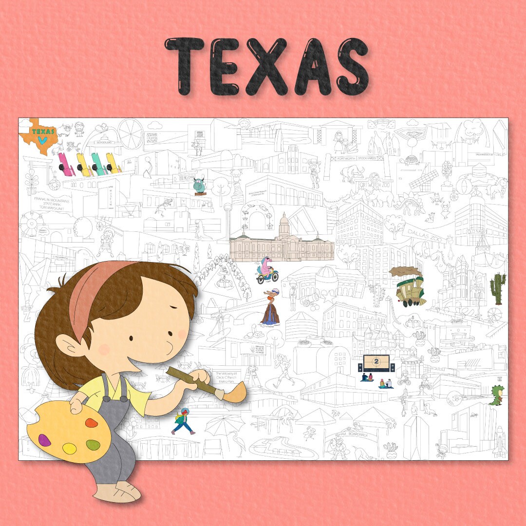 Printable Maps for Kids Instant Download Maps for Kids Kids - Etsy