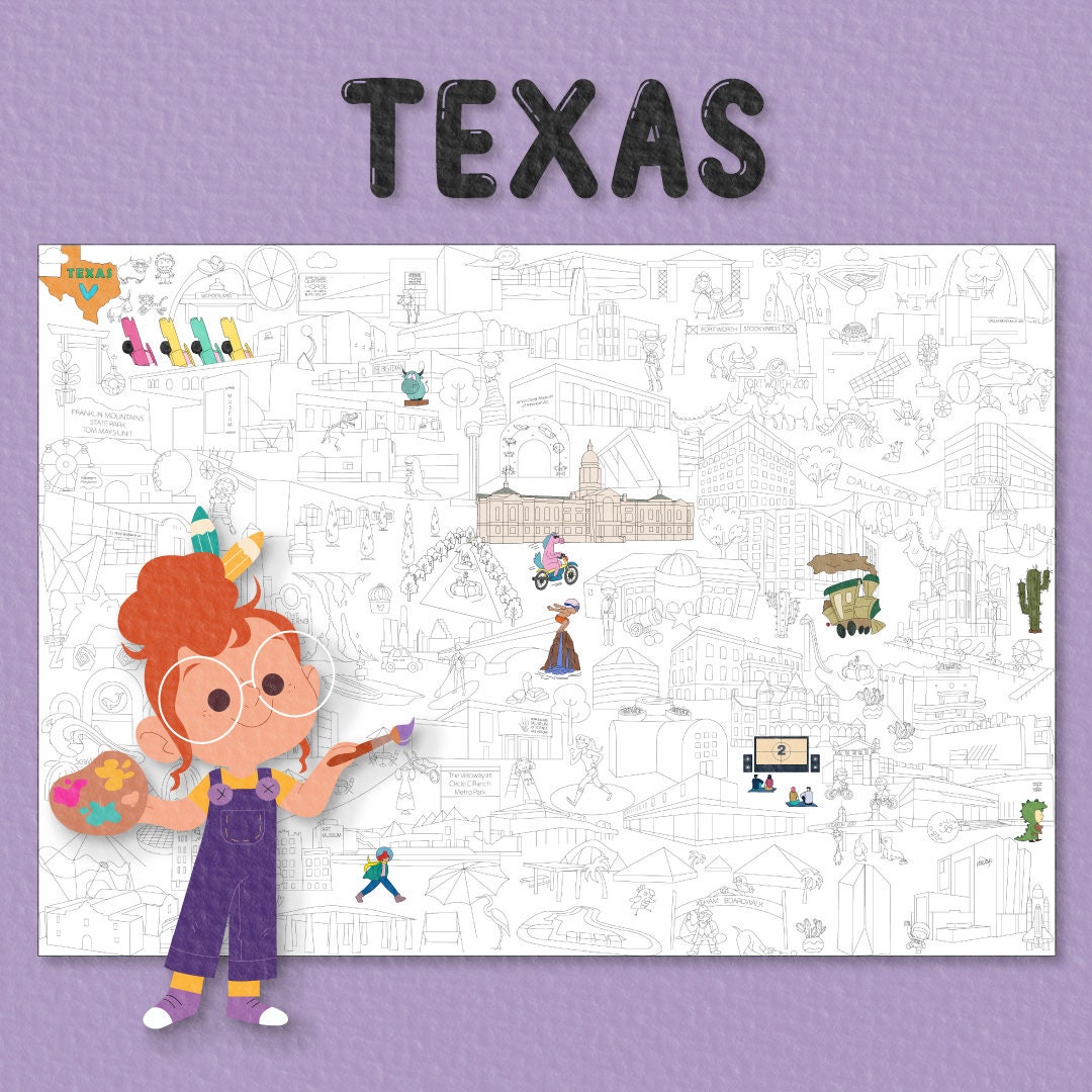 Printable maps for kids Instant download maps for kids Kids - Etsy.de