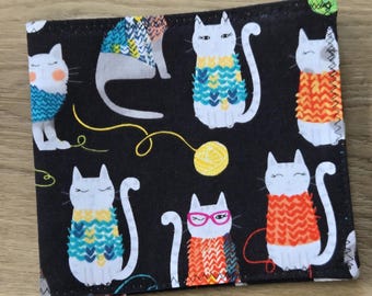 MahJongg REGULAR size Card Cover / Protective Case - Cats
