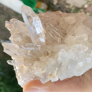 Clear Quartz Cluster / Quartz Crystal Cluster / Clear Quartz / Quartz Cluster