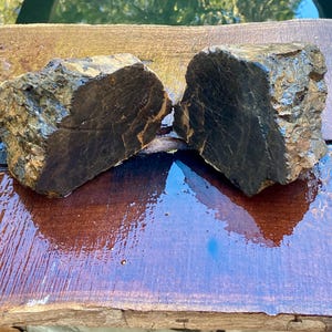 Raw Black Jasper Lapidairy Rough Large