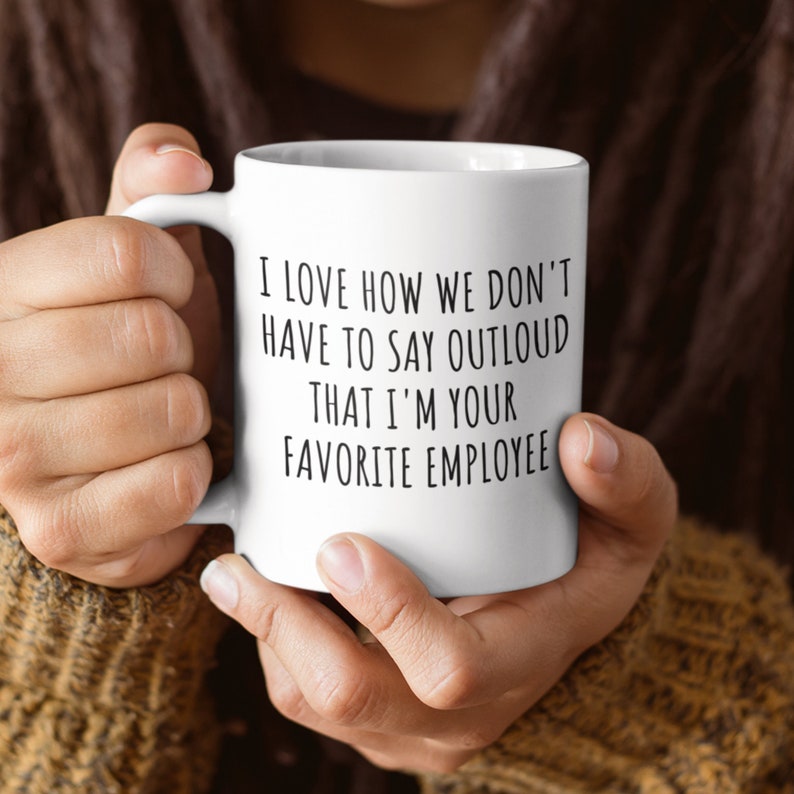 Favorite Employee Mug Gift For Boss Employee Gifts Boss