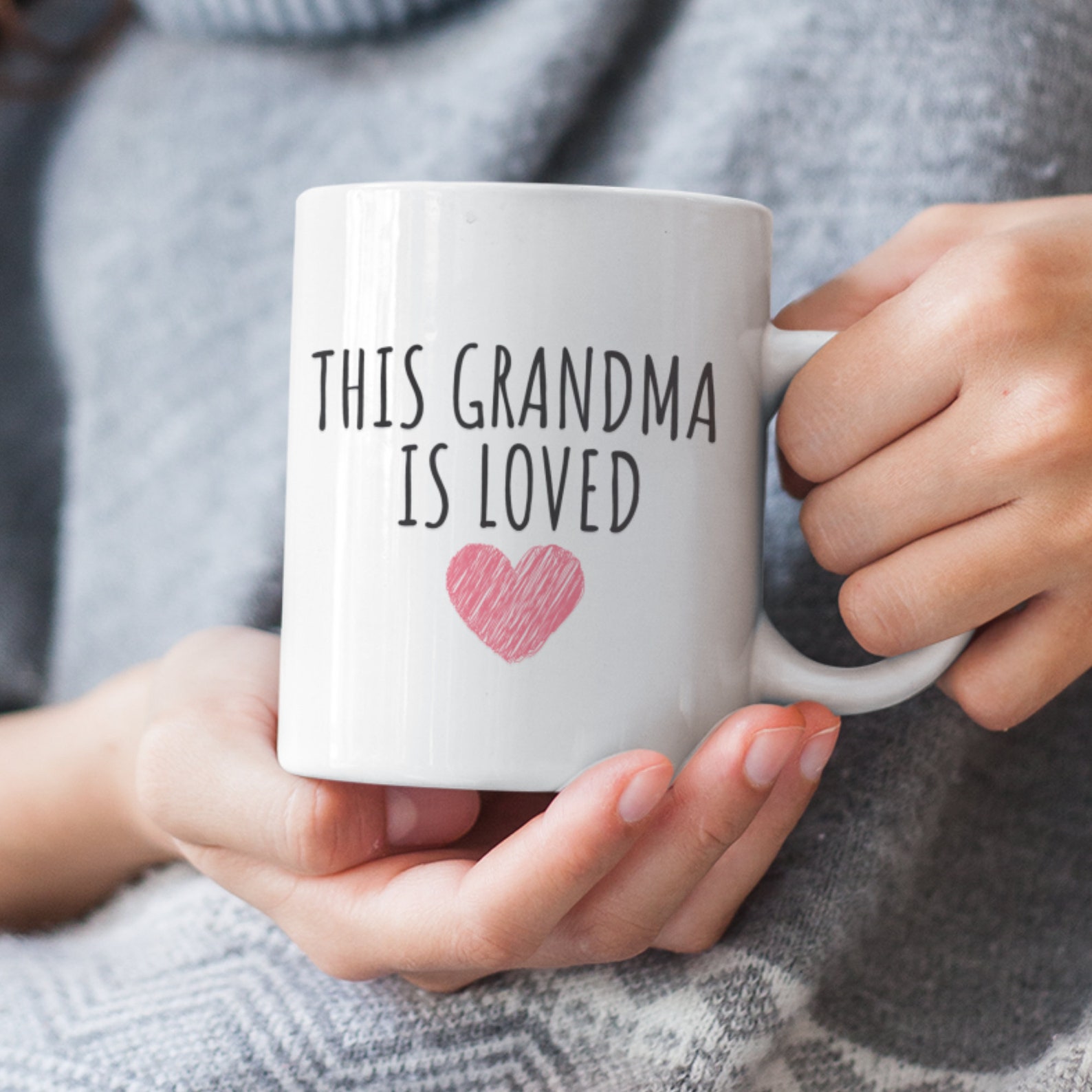 Grandma Is Loved Coffee Mug Best Grandma Ever Gifts I Love My Etsy