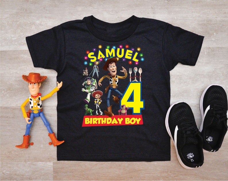 Toy Story Sheriff Woody Birthday Shirt Toy Story Birthday | Etsy