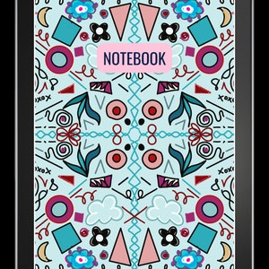 Digital Notebook Covers for Good Notes Planner 10 Different Designs image 6