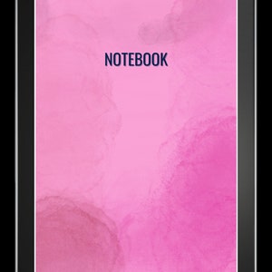 Digital Notebook Covers for Good Notes Planner 10 Different Designs image 8