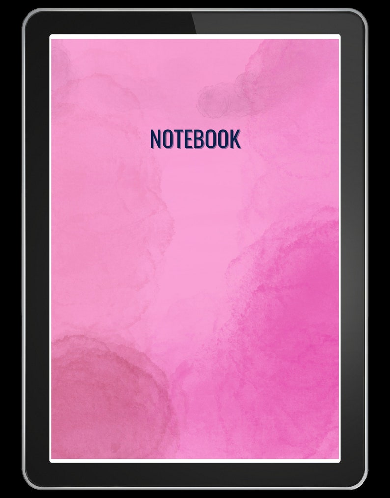 Digital Notebook Covers for Good Notes Planner 10 Different Designs image 8