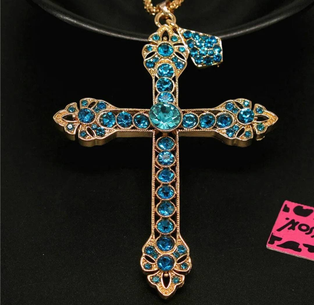 BR Gold Jewelry Egyptian Ankh Cross Pendant Earrings Set Woman India | Ubuy