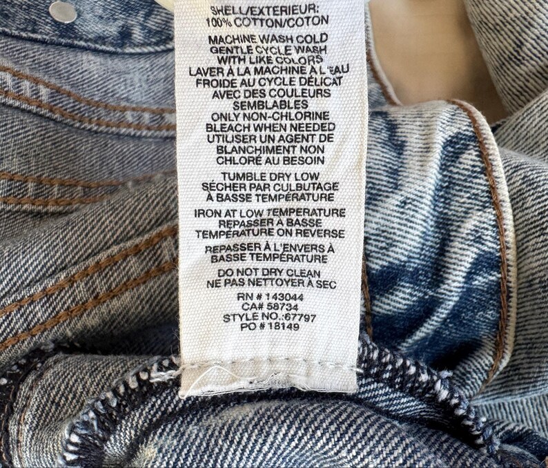 Anthropologie Aves Les Filles cropped denim truckerjack afbeelding 12