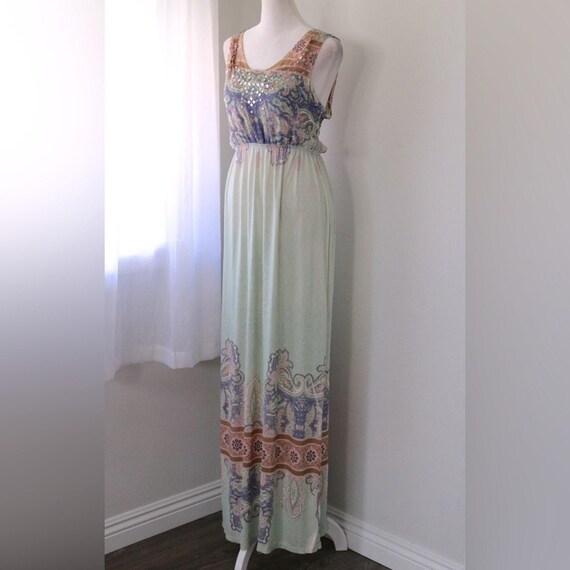 chinese dress ladies Lynlee Metallic Maxi Dress