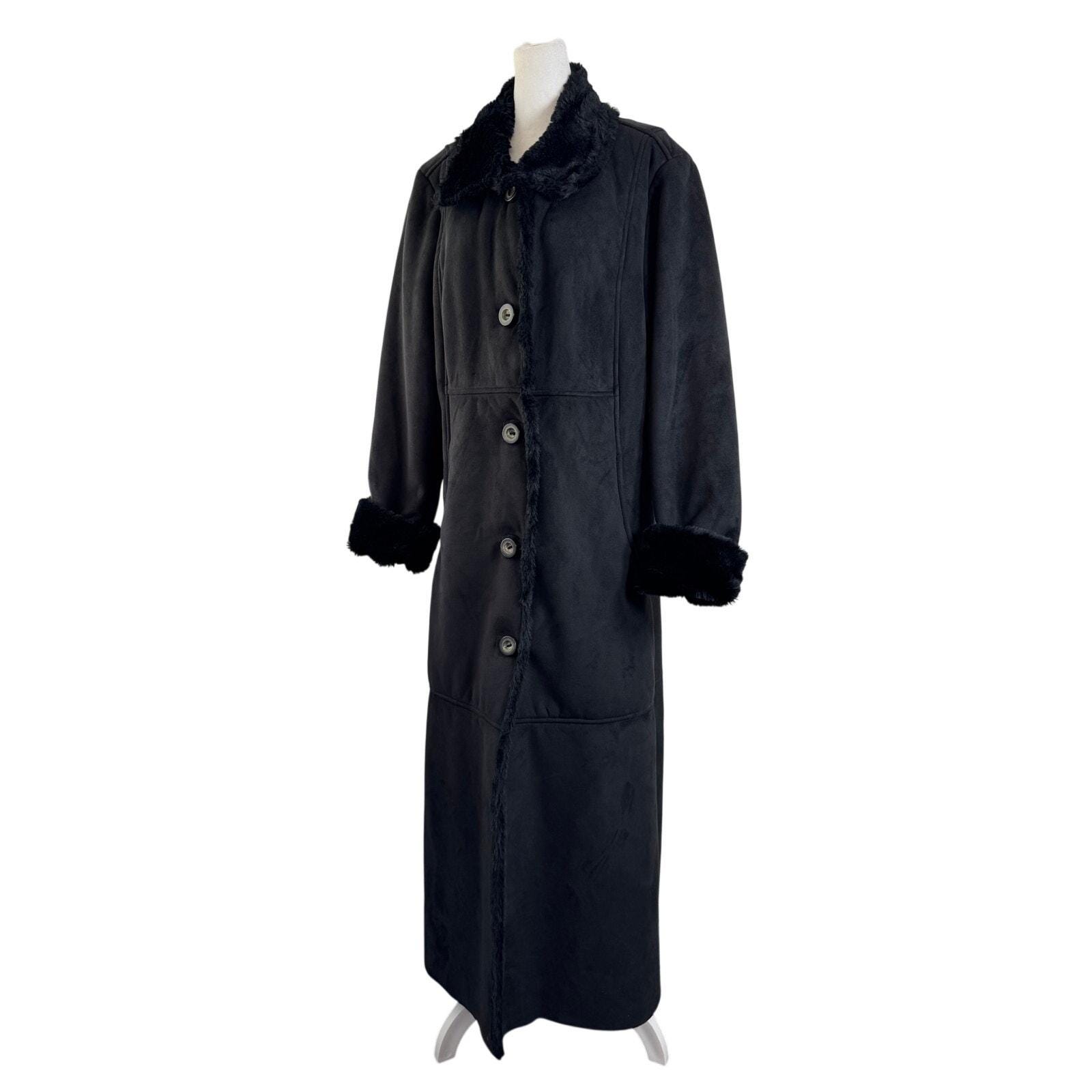 ジャケット・アウター CONNECTERS 10AW 11AW Y2K long coat Y2k Denim Fur Lined Coat - Etsy
