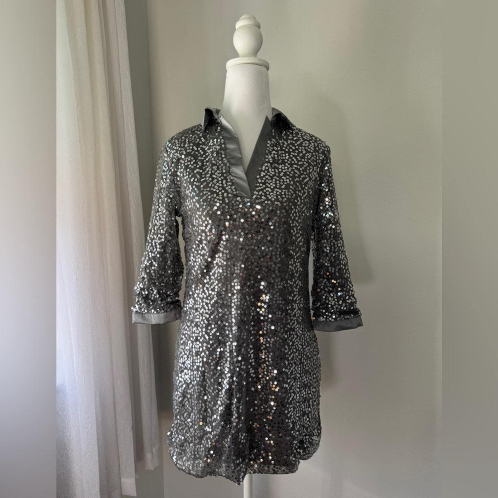 birthday sequin shirt dress IT'S MY BIRTHDAY SEQUIN T-SHIRT DRESS  SPATE Boutique
