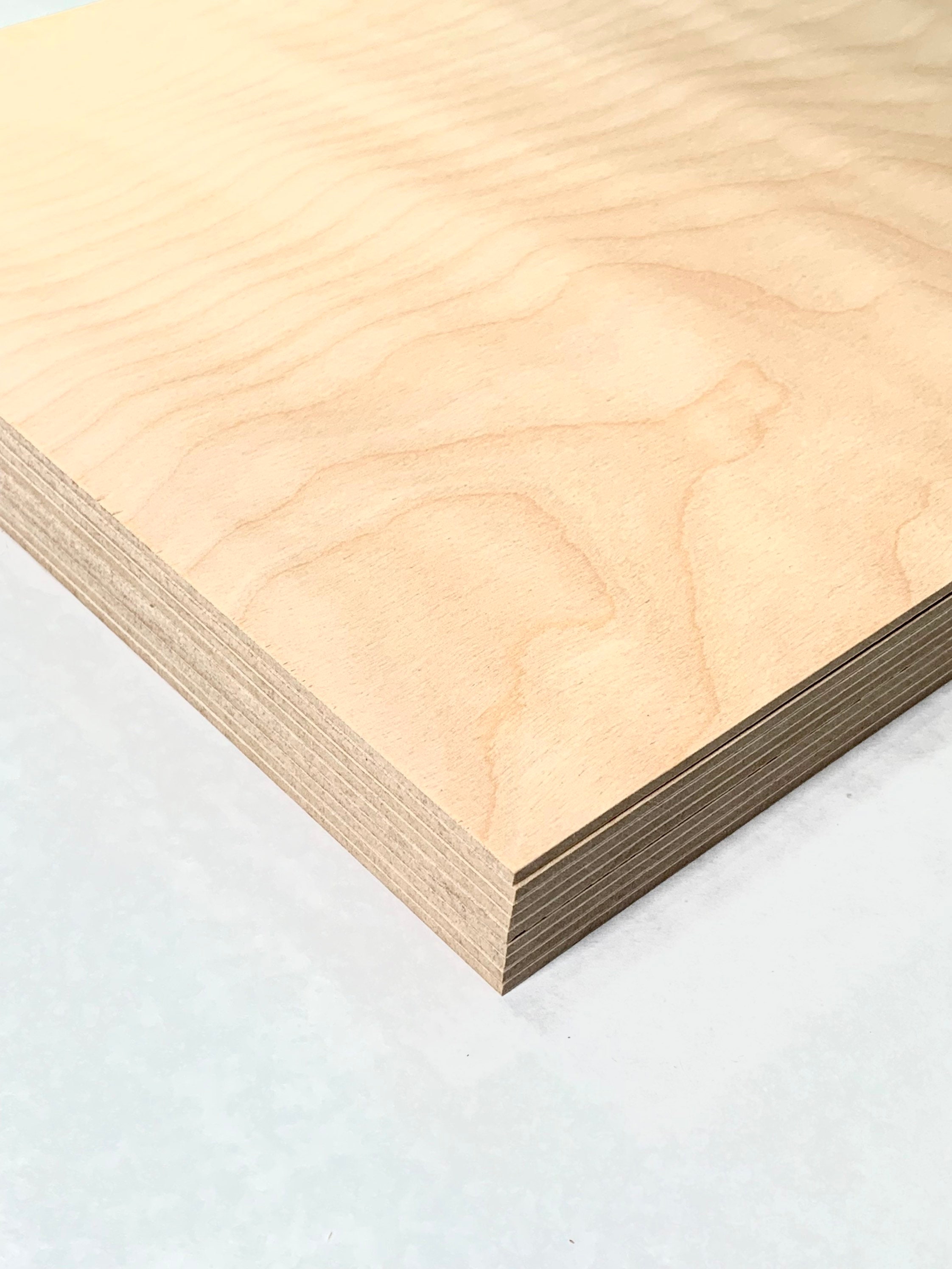 Wood White Birch 1/8 Inch 3mm Plywood Laser Etsy