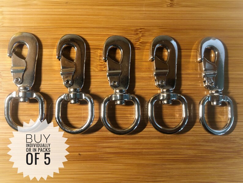 Large Extra Heavy Duty Metal Swivel Snap Hooks Dog Leash Etsy