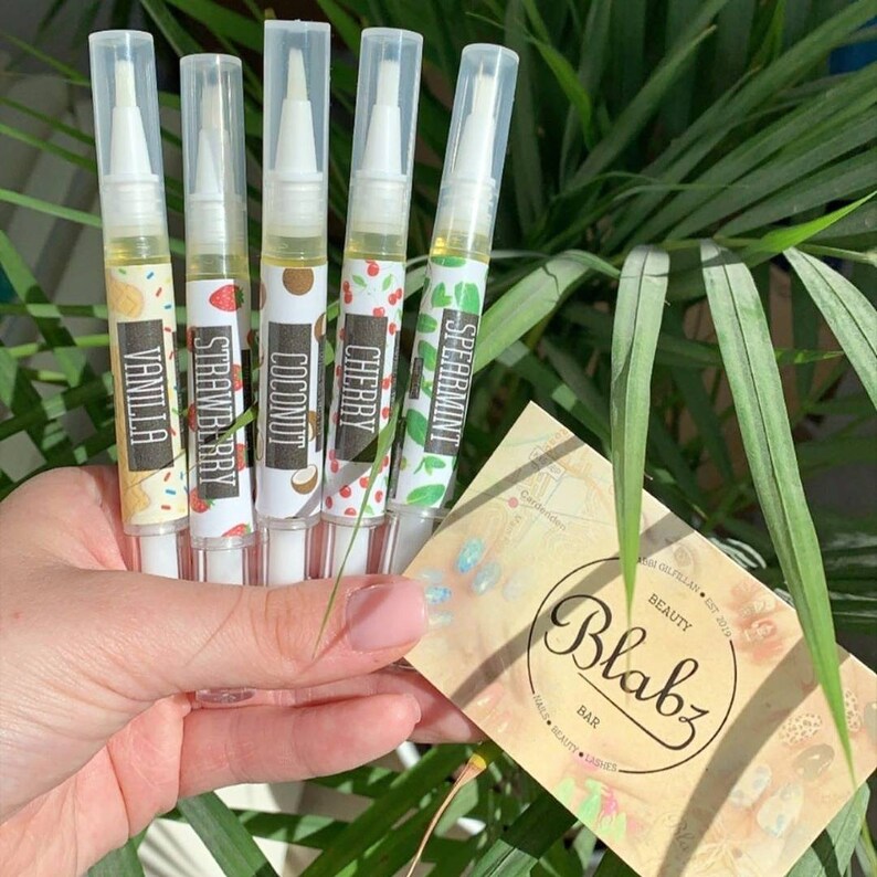 Cuticle Oil Twist Brush Travel Pen 3ml Scented Vegan & Etsy