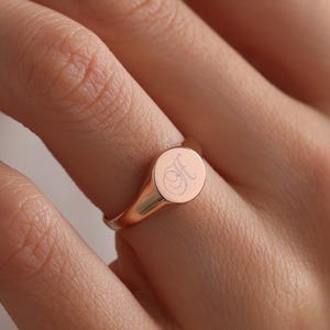 10k, 14k & 18k Gold Siegelring / Siegelring / Siegelring / Siegelring / Siegelring / Siegelring / Siegelring / Siegelring / Siegelring am kleinen Finger