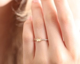 elephant tail ring