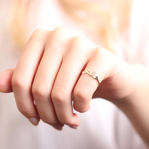 14k 18k Gold Arabic Name Ring / Handmade Gold Arabic Name Ring / Gold Personalized Ring Available in Gold, Rose Gold, White Gold