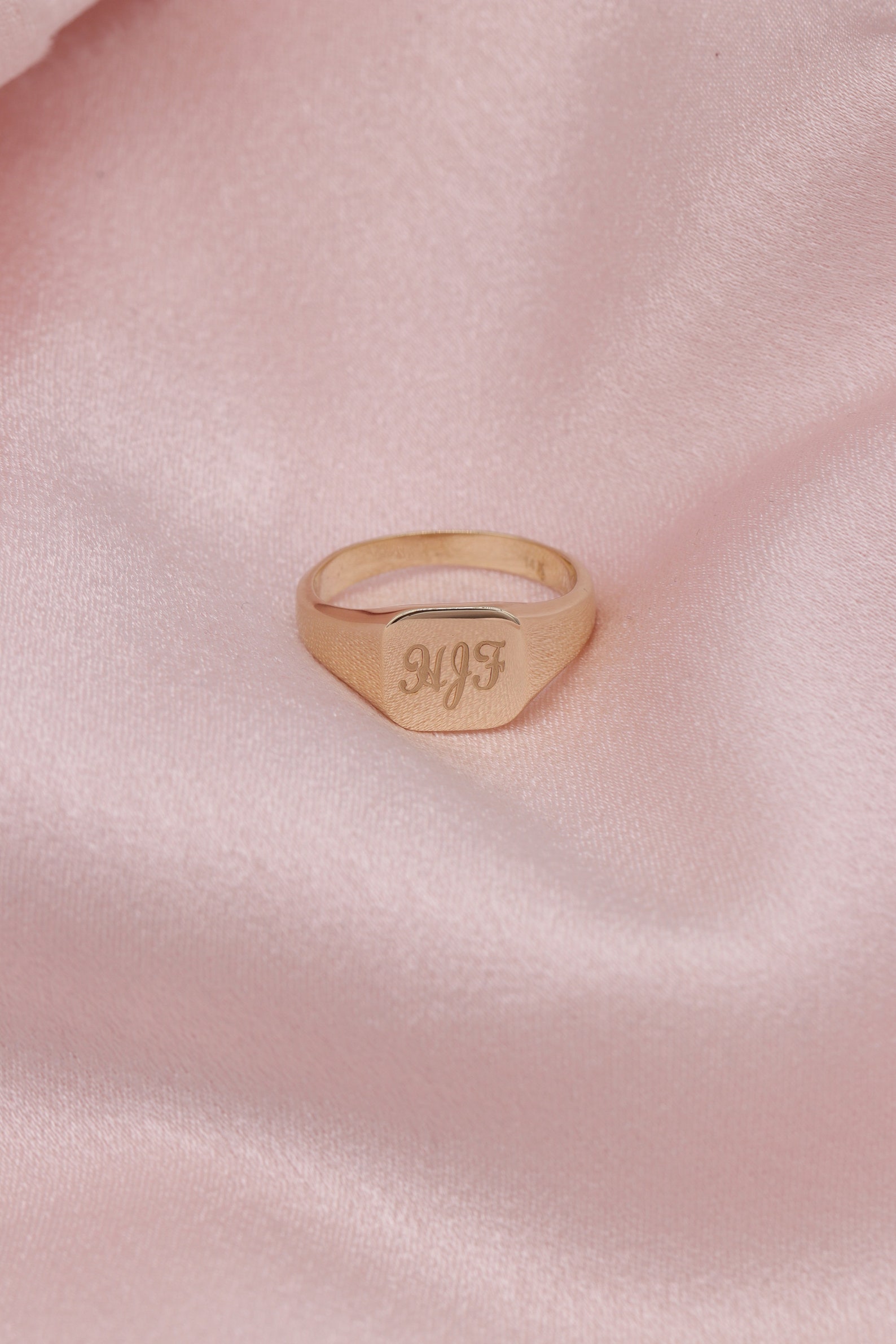 8k & 10k Gold Engraved Ring for Men and Women/handmade Etsy