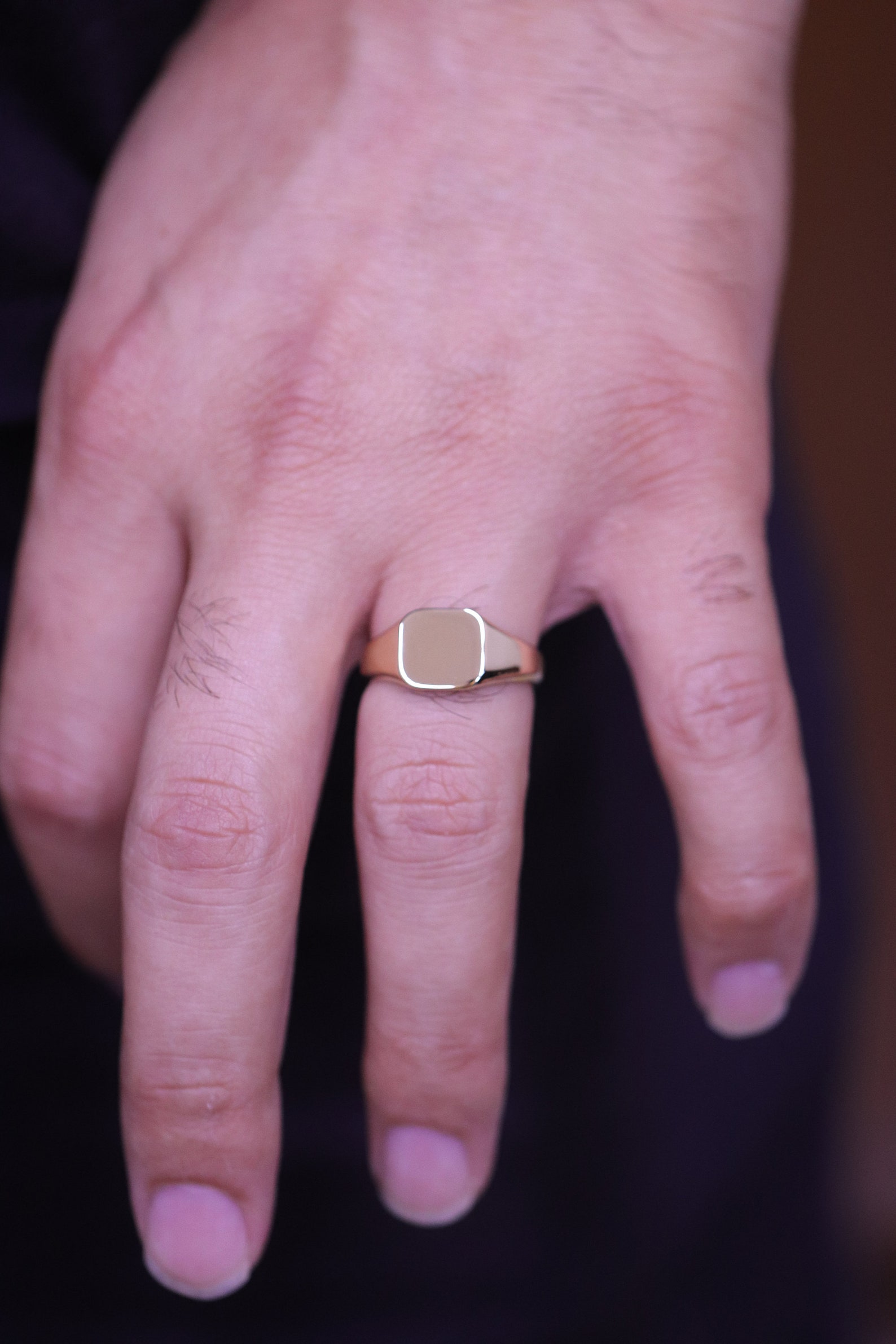 8k & 10k Gold Engraved Ring for Men and Women/handmade Etsy