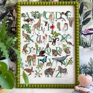 Personalised Animal Name print