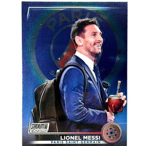 Lionel Messi 2022-23 Topps Stadium Chrome-voetbalkaart #80