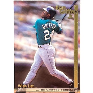 Ken Griffey Jr. 1995 Mega Cards Baseball Wunschliste Werbekarte #16