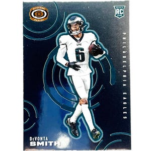 Tarjeta de novato de Devonta Smith 2022 Chronicles Dynagon Insert #D-8