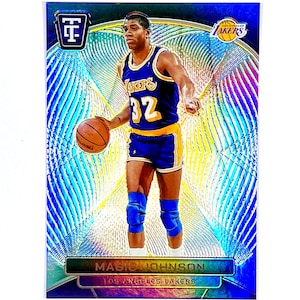 Magic Johnson 2024-25 Totally Certified Basketball Silver Prizm Card #180