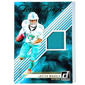 Jaylen Waddle Rookie Karte 2021 Panini Prizm Karte #338