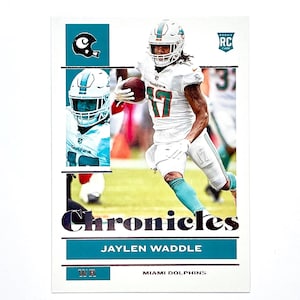 Jaylen Waddle Rookie Karte 2021 Panini Chroniken #17